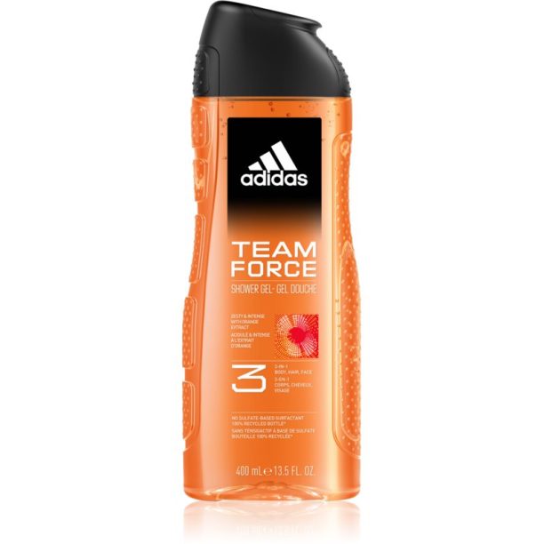 Adidas Team Force душ-гел за лице