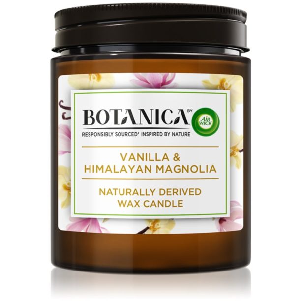 Air Wick Botanica Vanilla & Himalayan Magnolia свещ 205 гр.