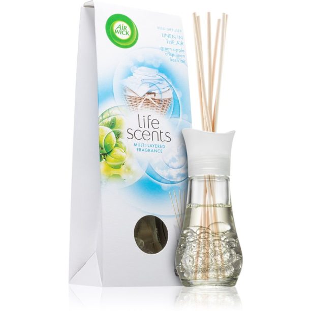 Air Wick Life Scents Linen In The Air aроматизиращ дифузер с пълнител 30 мл.