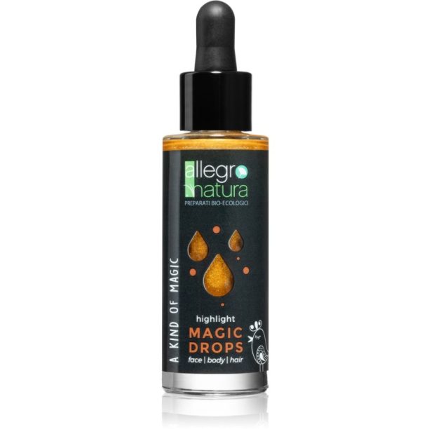 Allegro Natura A Kind of Magic течен хайлайтър с пипета Bronze 30 мл.