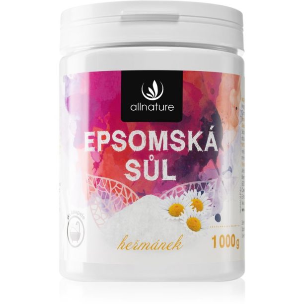 Allnature Epsom salt Chamomile сол за баня 1000 гр.