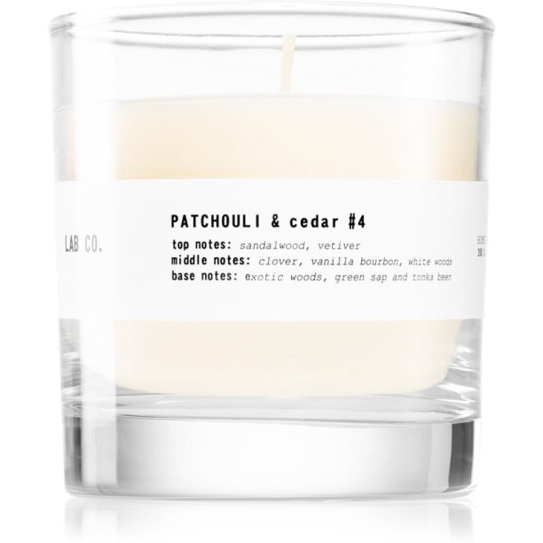 Ambientair Lab Co. Patchouli & Cedar ароматна свещ 200 гр.