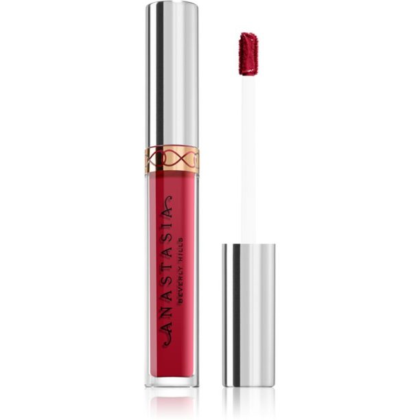 Anastasia Beverly Hills Liquid Lipstick дълготрайно матово течно червило цвят American Doll 3