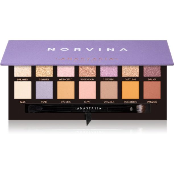 Anastasia Beverly Hills Palette Norvina палитра сенки за очи