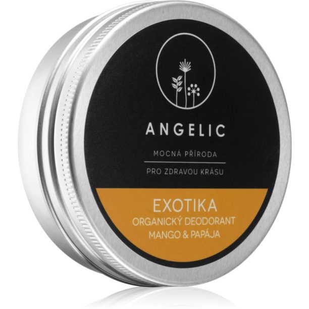 Angelic Organic deodorant "Exotica" Mango & Papaya крем-дезодорант с БИО качество 50 мл.