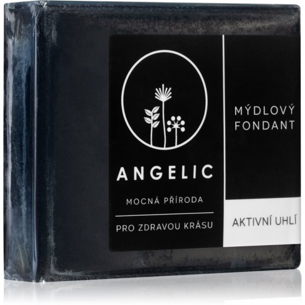 Angelic Soap fondant Active Charcoal детоксикиращ сапун 105 гр.