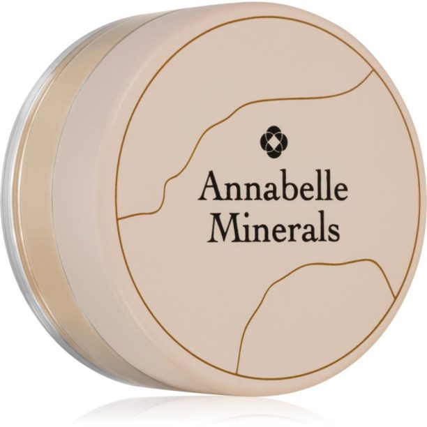 Annabelle Minerals Radiant Mineral Foundation минерална пудра за озаряване на лицето цвят Golden Fair 4 гр.