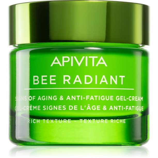 Apivita Bee Radiant дълбоко подхранващ крем за лице против стареене и за стягане на кожата 50 мл. на ниска цена