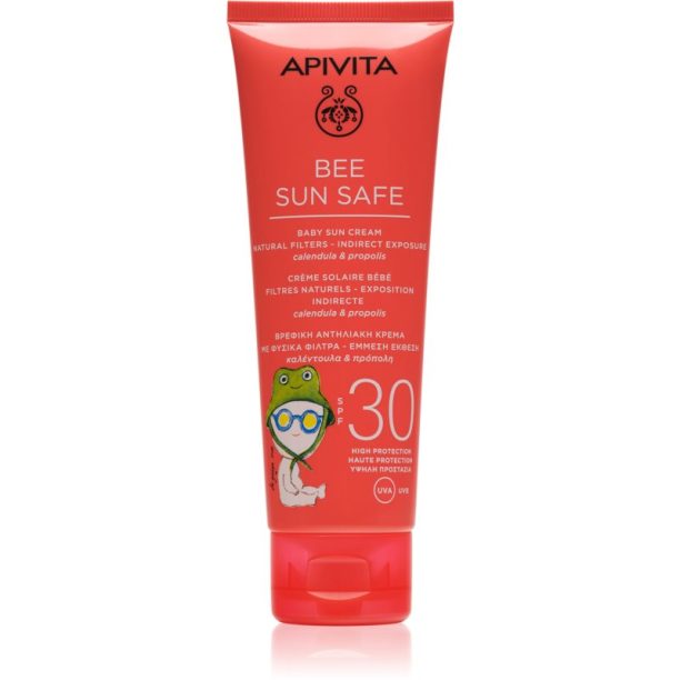 Apivita Bee Sun Safe детски крем за слънчеви бани SPF 30 100 мл.