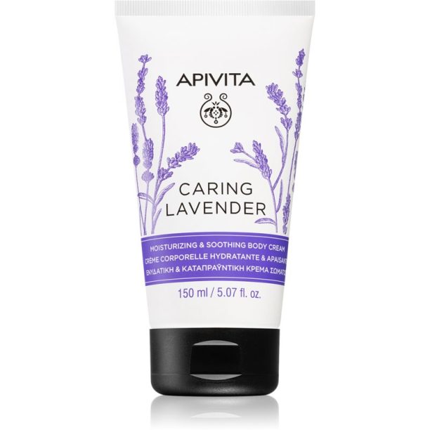 Apivita Caring Lavender хидратиращ лосион за тяло 150 мл.