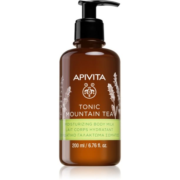 Apivita Tonic Mountain Tea хидратиращо мляко за тяло 200 мл.