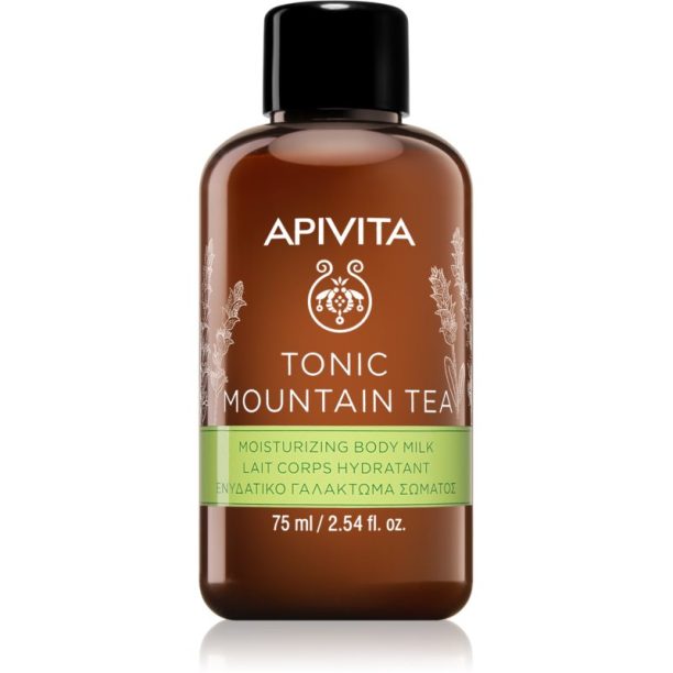 Apivita Tonic Mountain Tea хидратиращо мляко за тяло 75 мл.