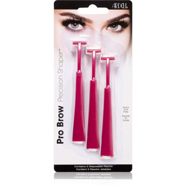 Ardell Brow Trim and Shape бръснач за вежди set B 3 бр.