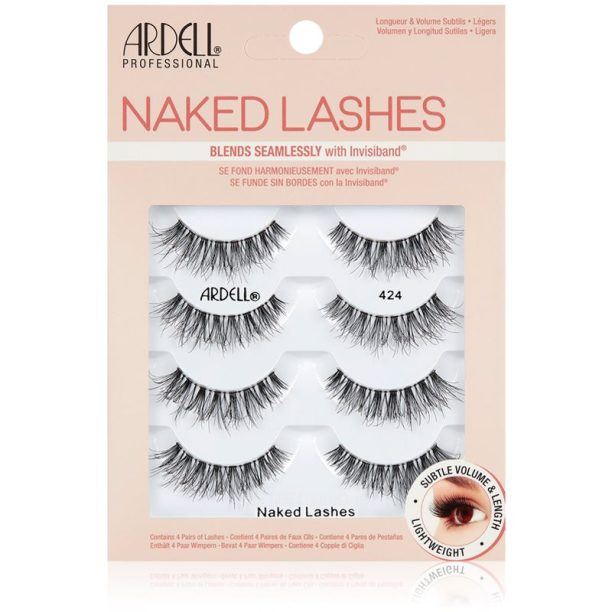 Ardell Naked Lashes Multipack изкуствени мигли големи опаковки тип 424