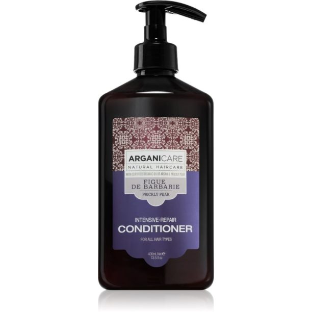 Arganicare Prickly Pear Intensive-Repair Conditioner интензивен възстановяващ балсам за всички видове коса 400 мл.