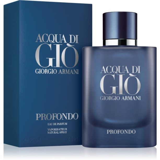 Armani Acqua di Giò Profondo парфюмна вода за мъже 75 мл. на ниска цена