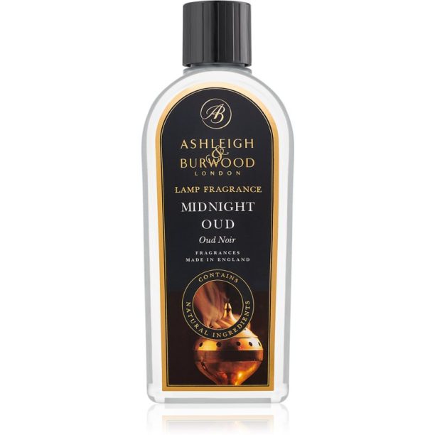 Ashleigh & Burwood London Lamp Fragrance Midnight Oud пълнител за каталитична лампа 500 мл.