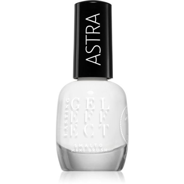 Astra Make-up Lasting Gel Effect дълготраен лак за нокти цвят 02 Neige 12 мл.