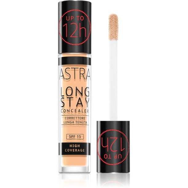 Astra Make-up Long Stay коректор с висока покривност SPF 15 цвят 004W Sand 4