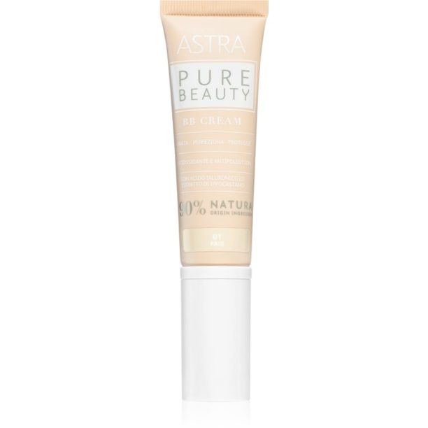 Astra Make-up Pure Beauty BB Cream хидратиращ BB крем цвят 01 Fair 30 мл.