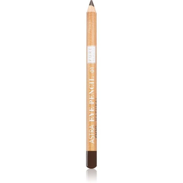 Astra Make-up Pure Beauty Eye Pencil молив за очи тип каял цвят 02 Brown 1