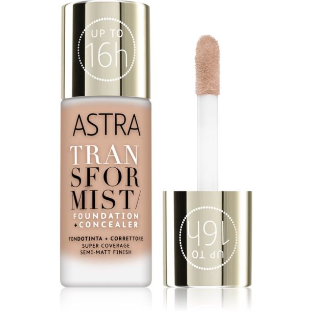 Astra Make-up Transformist дълготраен фон дьо тен цвят 004N Amber 18 мл.