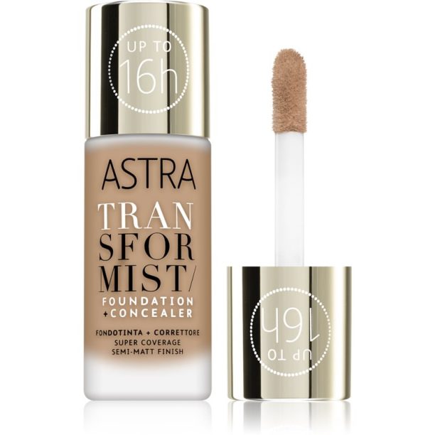 Astra Make-up Transformist дълготраен фон дьо тен цвят 04W Ginger 18 мл.