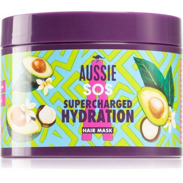 Aussie SOS Supercharged Moisture маска за коса 450 мл.