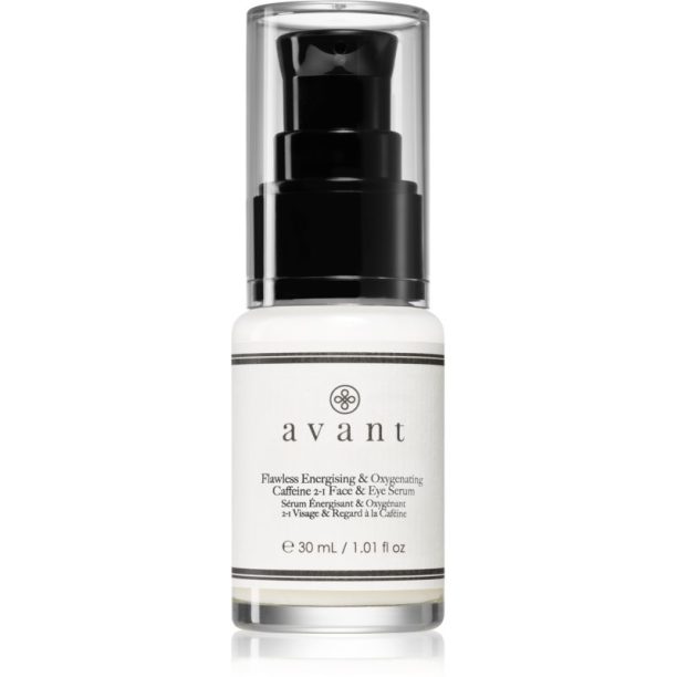 Avant Age Protect & UV Flawless Energising & Oxygenating Caffeine 2-1 Face & Eye Serum енергизиращ серум за зоната на лицето и очите 30 мл.