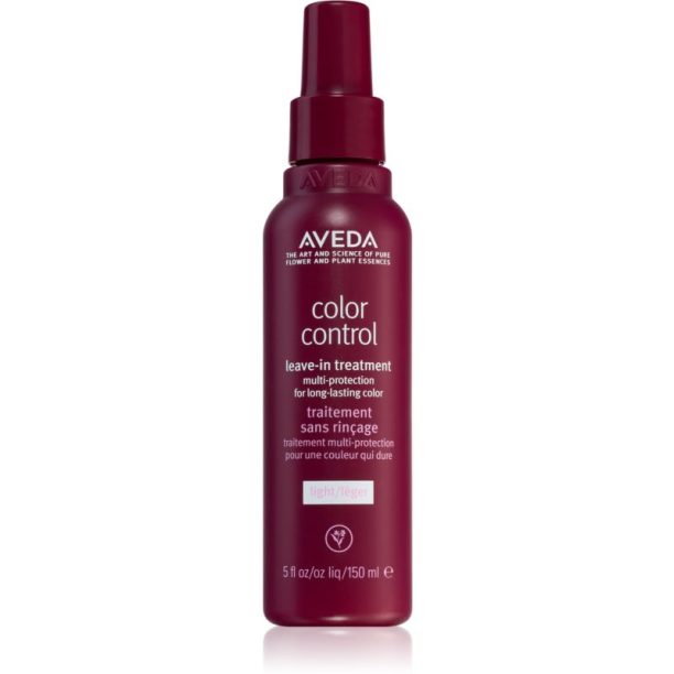 Aveda Color Control Leave-in Treatment Light серум в спрей за блясък и защита на боядисана коса без отмиване 150 мл. на ниска цена