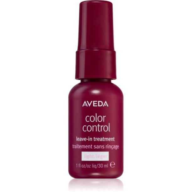 Aveda Color Control Leave-in Treatment Light серум в спрей за блясък и защита на боядисана коса без отмиване 30 мл.