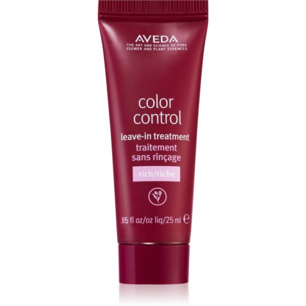 Aveda Color Control Leave-in Treatment Rich грижа без отмиване за блясък и защита на боядисана коса 25 мл. на ниска цена