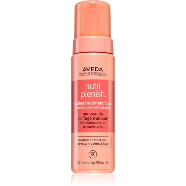 Aveda Nutriplenish™ Styling Treatment Foam стилизираща пяна за хидратация и блясък 200 мл. на ниска цена