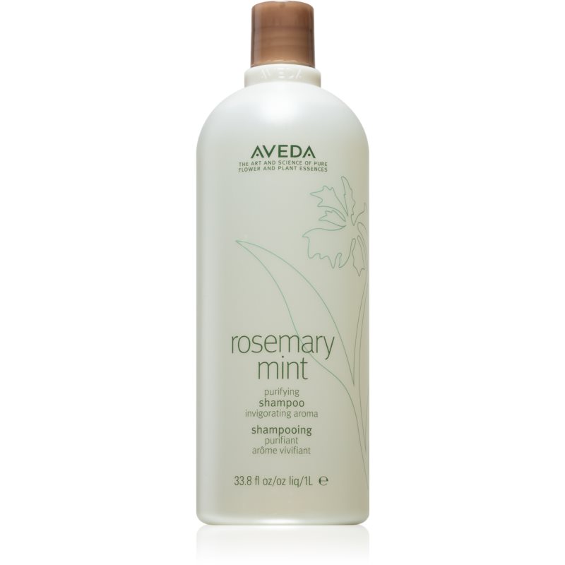 Aveda Rosemary Mint Purifying Shampoo дълбоко почистващ шампоан за блясък 1000 мл. на ниска цена