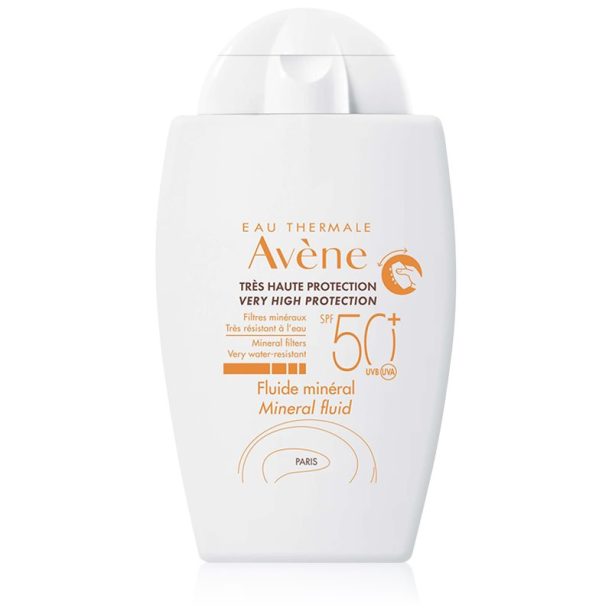 Avène Sun Minéral защитен флуид без химически филтри SPF 50+ 40 мл.