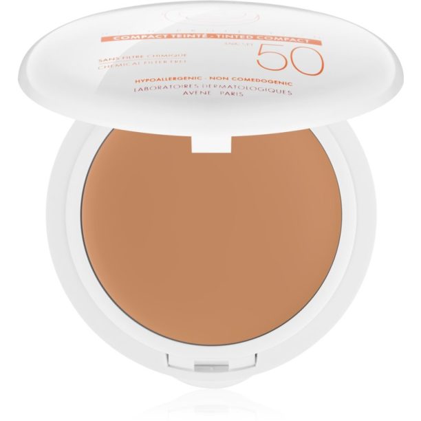 Avène Sun Minéral компактен грим SPF 50 цвят Honey 10 гр.