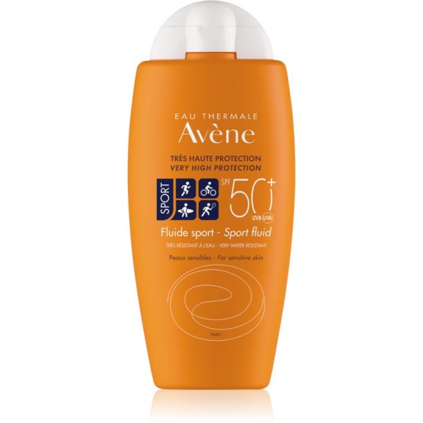 Avène Sun Sensitive защитен флуид за спортисти SPF 50+ 100 мл.