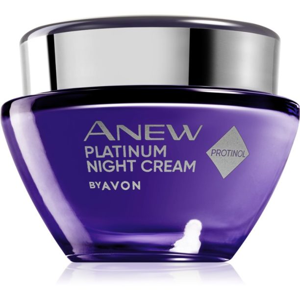 Avon Anew Platinum нощен крем  против дълбоки бръчки 50 мл.