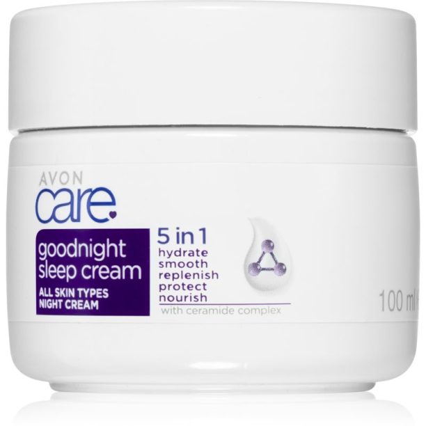 Avon Care Goodnight Sleep възстановяващ нощен крем 5 в 1 100 мл.