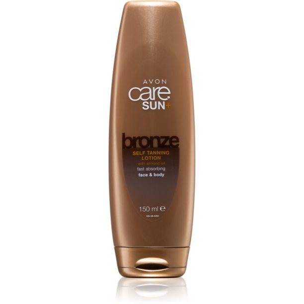 Avon Care Sun +  Bronze бронзиращ лосион за тяло и лице 150 мл.