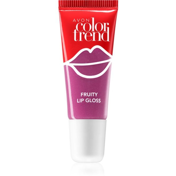 Avon ColorTrend Fruity Lips гланц за устни с вкус цвят Berry 10 мл.