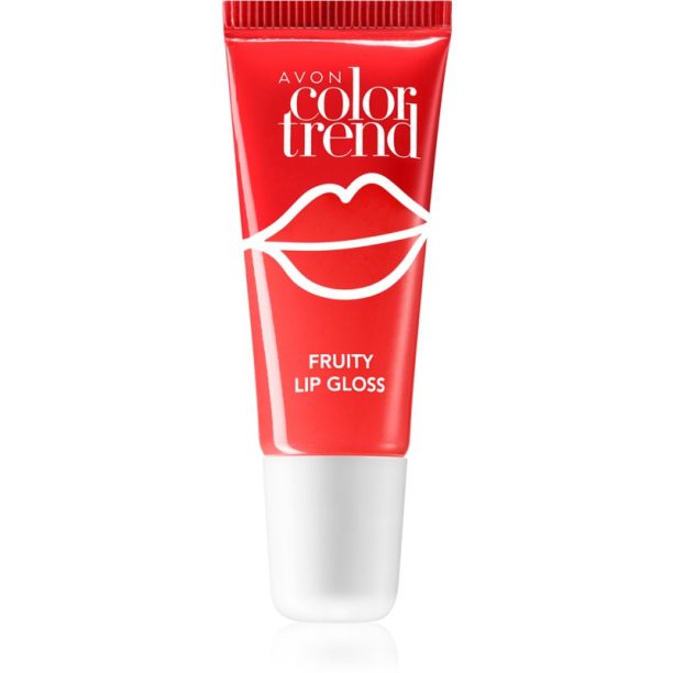 Avon ColorTrend Fruity Lips гланц за устни с вкус цвят Cherry 10 мл.