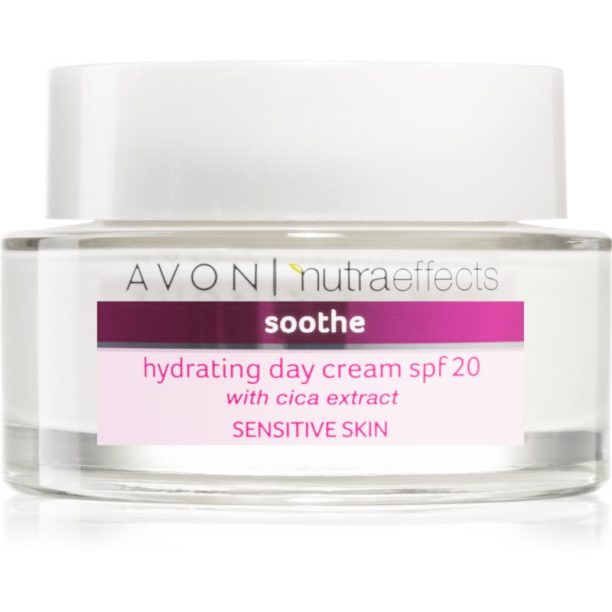 Avon Nutra Effects Soothe хидратиращ дневен крем SPF 20 50 мл.