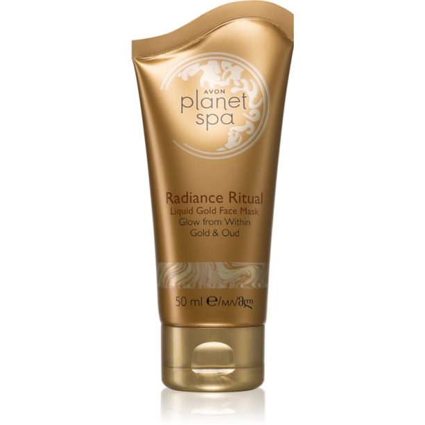 Avon Planet Spa Radiance Ritual хидратираща маска за лице със злато 50 мл.