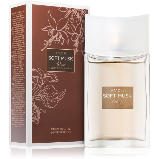 Avon Soft Musk Delice Fleur De Chocolat тоалетна вода за жени 50 мл. на ниска цена