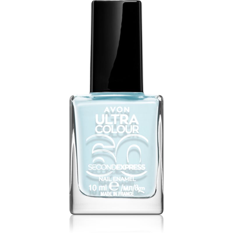 Avon Ultra Colour 60 Second Express бързозасъхващ лак за нокти цвят Blue My Mind 10 мл.