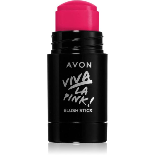 Avon Viva La Pink! кремообразен руж цвят Pink Expression 5