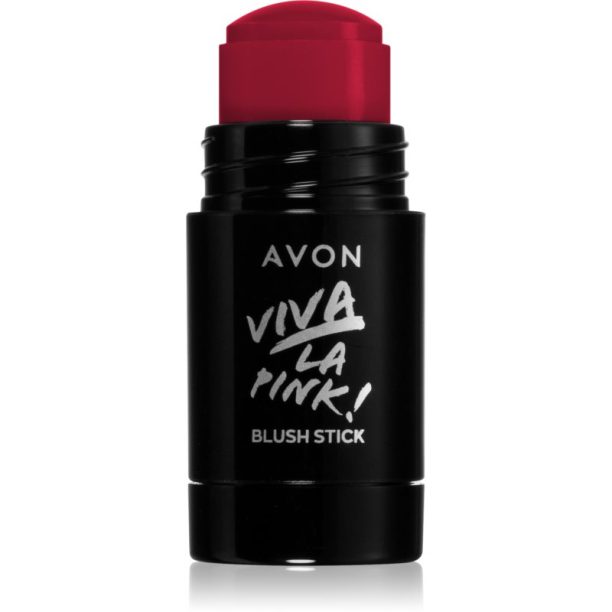 Avon Viva La Pink! кремообразен руж цвят Purple Power 5