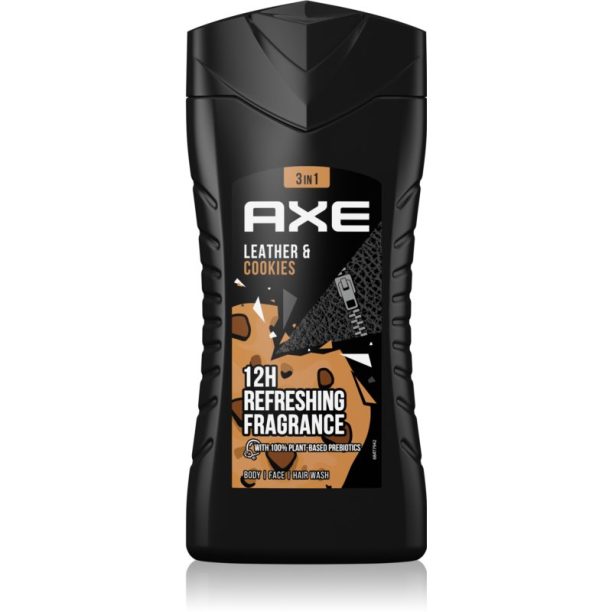 Axe Collision Leather + Cookies душ гел  за мъже 250 мл. на ниска цена