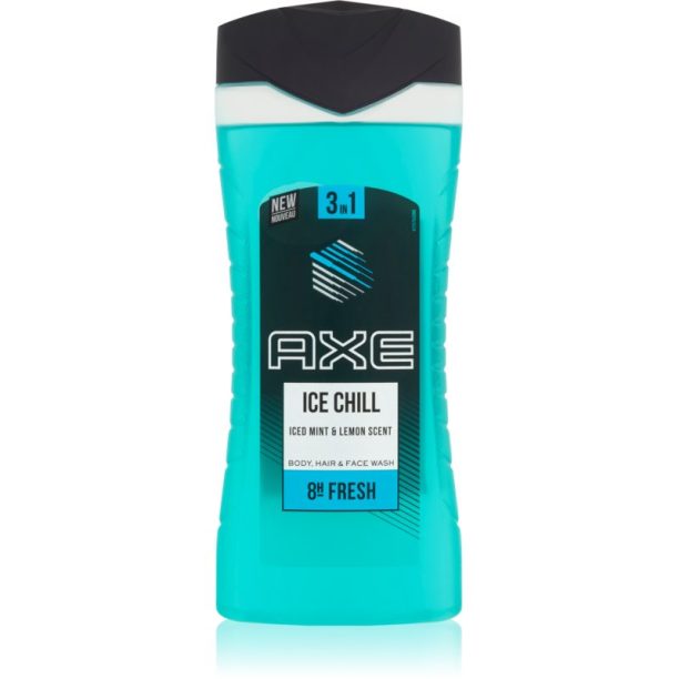 Axe Ice Chill освежаващ душ гел 3 в 1 250 мл. купи на топ цена